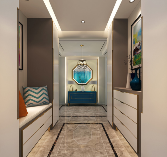 現(xiàn)代別墅裝修風格，富含詩情畫意的韻味