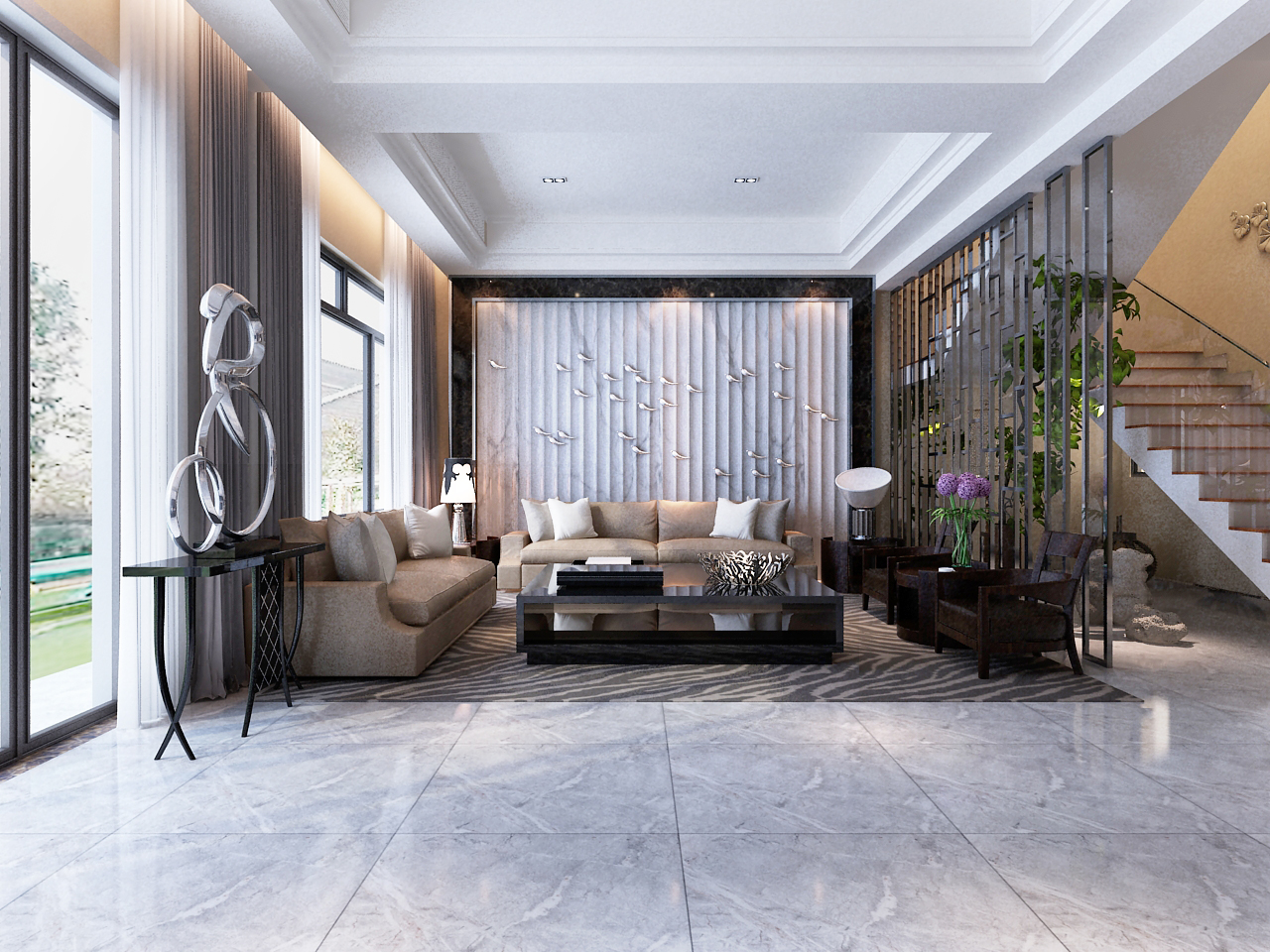 現(xiàn)代客廳裝飾風(fēng)格