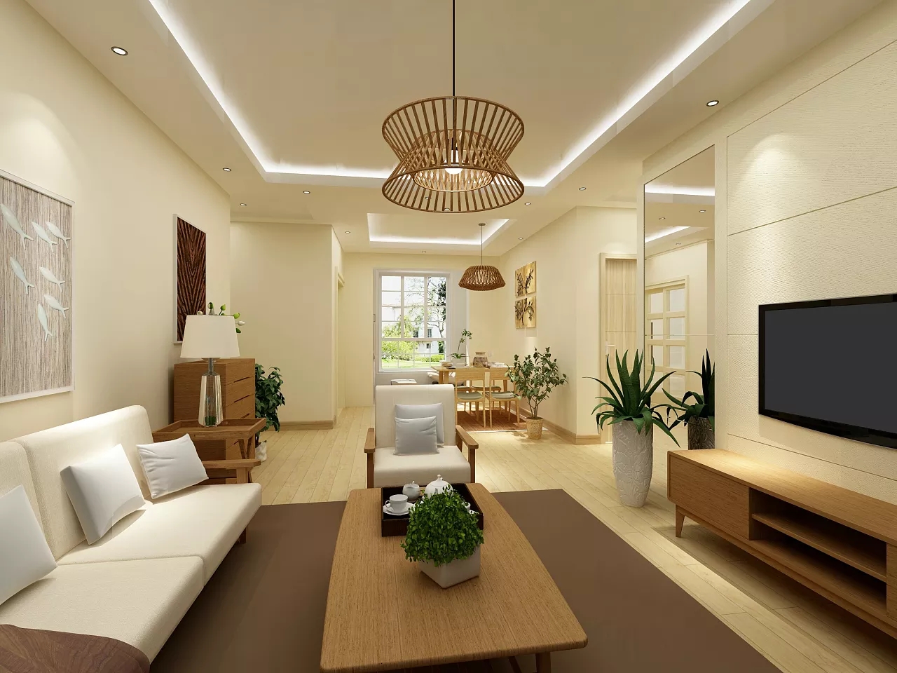 現(xiàn)代別墅裝修設(shè)計客廳效果圖