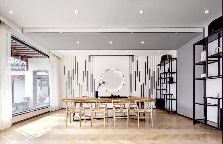 現(xiàn)代中式餐廳裝飾效果圖