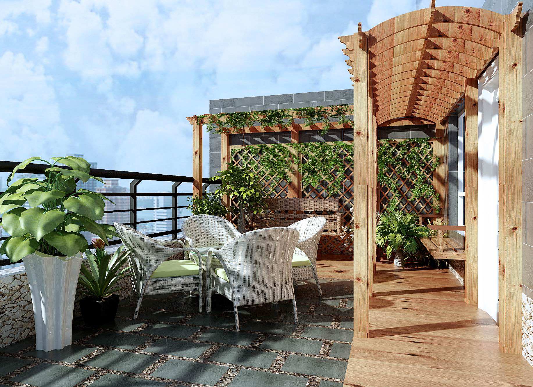 根據(jù)陽(yáng)臺(tái)風(fēng)水?dāng)[放什么植物好