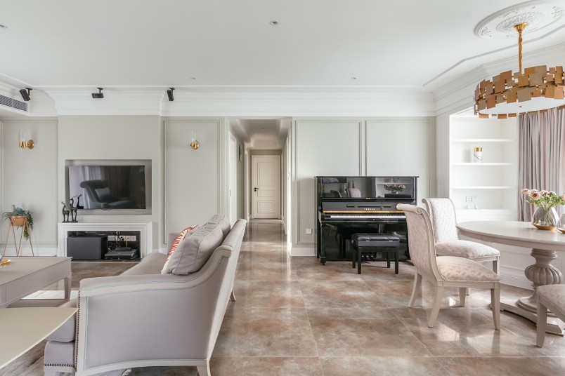 豪華別墅室內(nèi)軟裝搭配