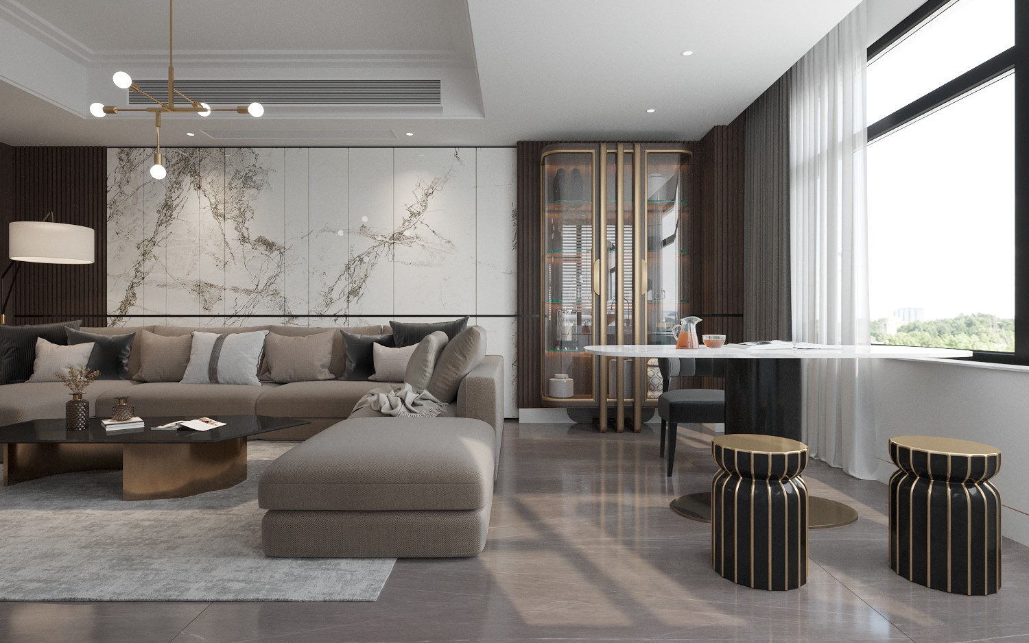 深圳豪華別墅裝飾案例